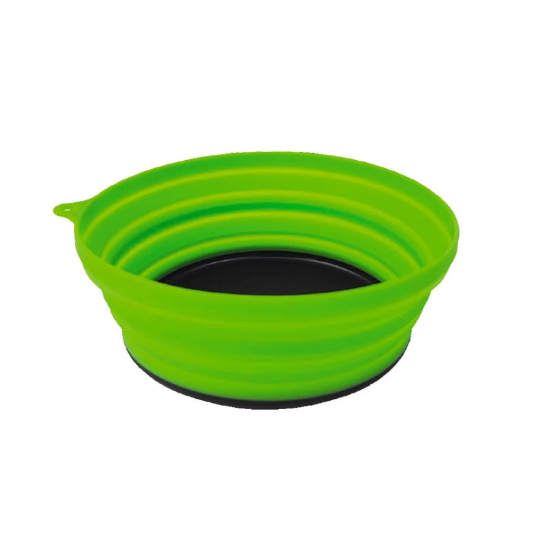 Load image into Gallery viewer, Collapsible Camping Bowl with Cutting Board Base, 18.6 fl oz Silicone | Sil Bol 550