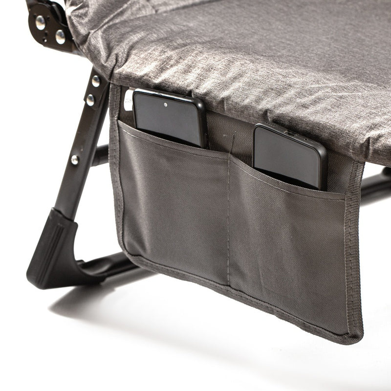 Load image into Gallery viewer, Ranger Comfort Convertible Camp Cot with 6-Position Backrest & Padded Mattress