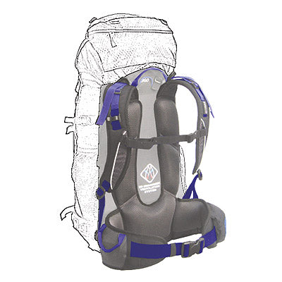 Load image into Gallery viewer, Impuls 40 Mountaineering Backpack – Versatile 40L Pack with 3D EVS Suspension System, Rock Climbing, Day Hiking, and Ski Touring Compatibility