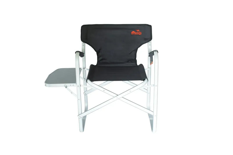 Load image into Gallery viewer, Folding Camp Chair Tramp Delux with Integrated Side Table & Aluminum Frame for Enhanced Outdoor Comfort