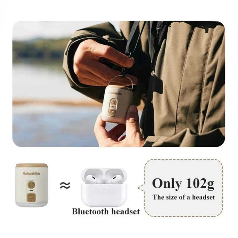 Load image into Gallery viewer, 3-in-1 Mini Air Pump with Lantern & Fan, Ultralight | Naturehike CNK2300DQ022
