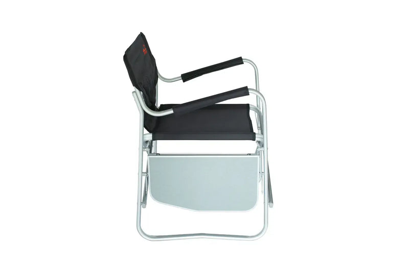 Load image into Gallery viewer, Folding Camp Chair Tramp Delux with Integrated Side Table & Aluminum Frame for Enhanced Outdoor Comfort