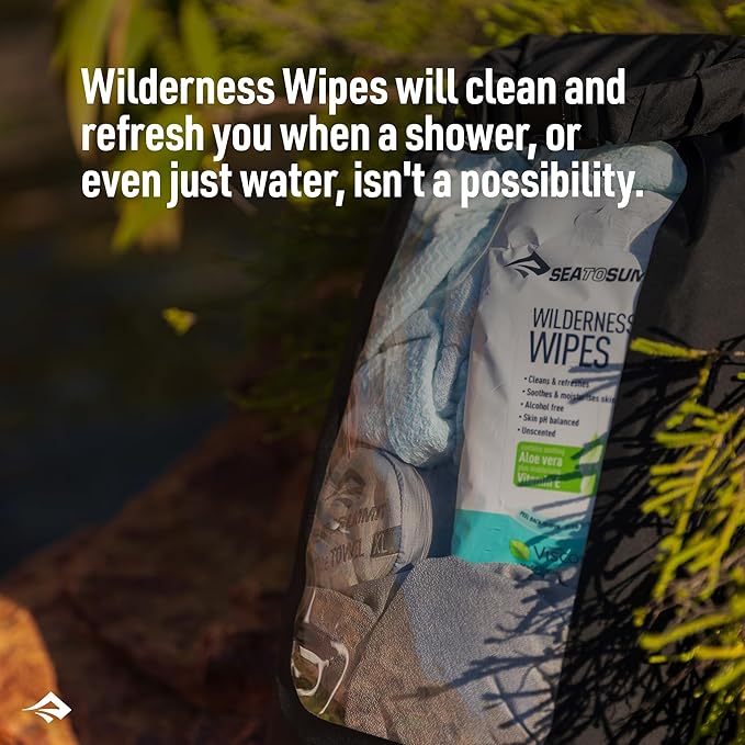 Load image into Gallery viewer, Body Wipes XL 8pc Biodegradable Viscose Waterless | Sea To Summit