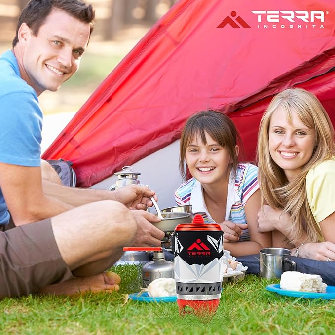 Load image into Gallery viewer, Wezen Integrated Cooking System with 1L Pot and Auto-Ignition - Compact 2200W Stove for Efficient Alpine Cooking and Technical Trekking