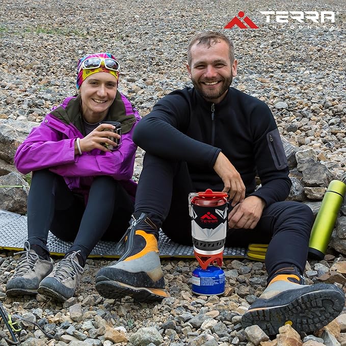 Load image into Gallery viewer, Wezen Integrated Cooking System with 1L Pot and Auto-Ignition - Compact 2200W Stove for Efficient Alpine Cooking and Technical Trekking