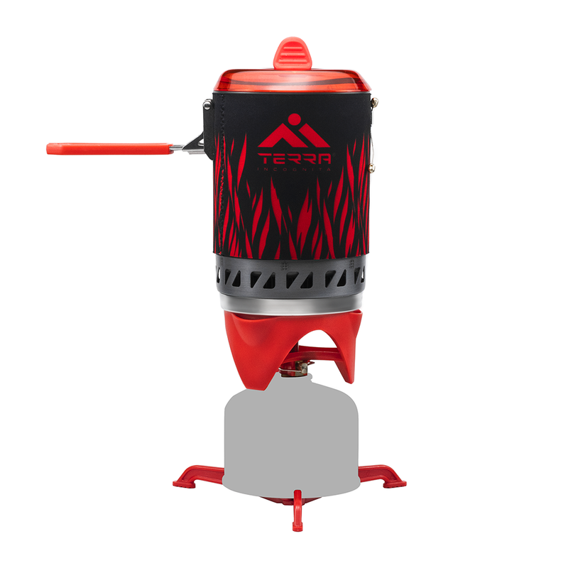 Load image into Gallery viewer, Wezen Integrated Cooking System with 1L Pot and Auto-Ignition - Compact 2200W Stove for Efficient Alpine Cooking and Technical Trekking