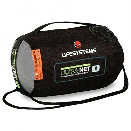 Load image into Gallery viewer, Black and orange compression stuff sack for the Expedition Ultra Net Single