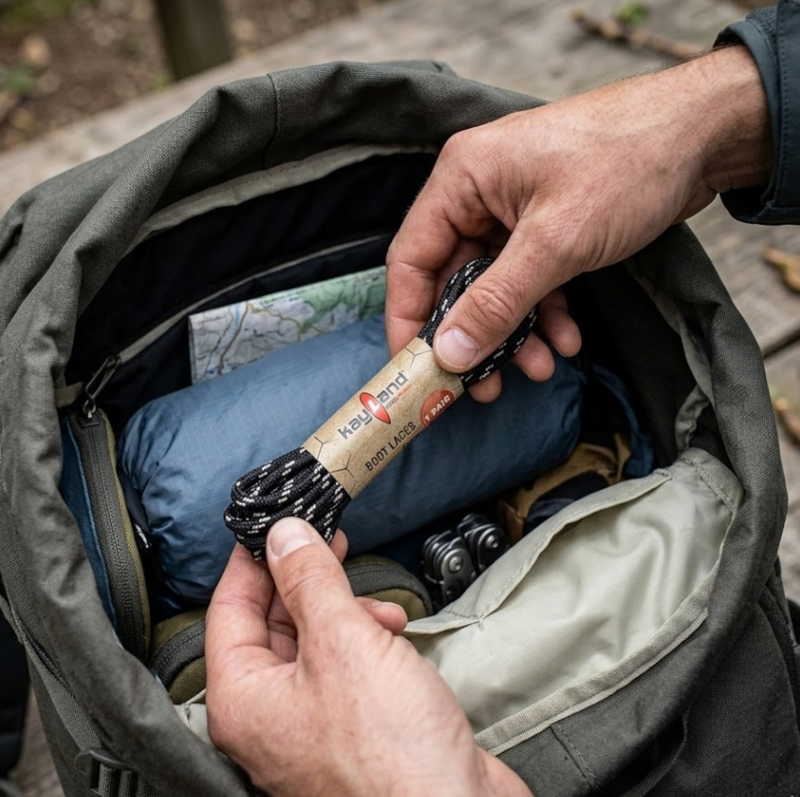 Load image into Gallery viewer, Shoelaces 180 cm lightweight for hiking and daily use - Kayland Laces