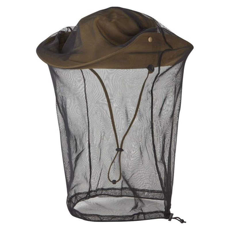Load image into Gallery viewer, Trekmates ultra-fine black midge net displayed with its compact gray stuff sack