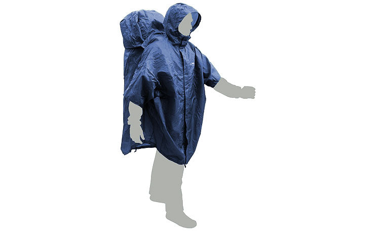 backpacking rain gear poncho Terra Incognita CapeBag Waterproof Hiking Poncho - Buy Online