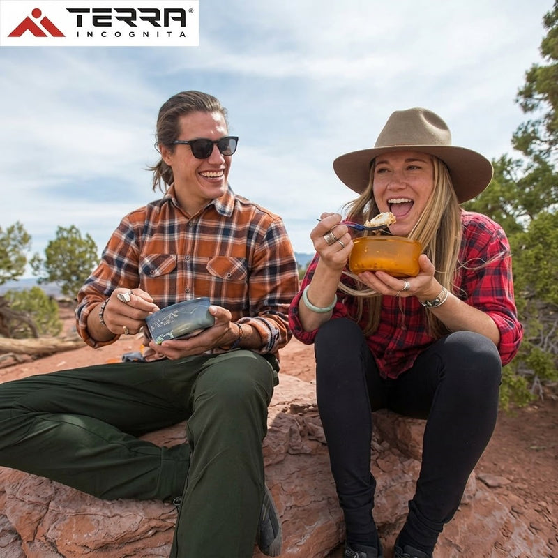 Load image into Gallery viewer, Camping Spoon Folding 18/8 Stainless Steel Utensil with Carry Case | Terra Incognita