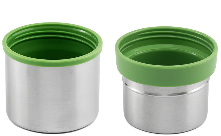 Load image into Gallery viewer, Duett Vacuum Insulated Stainless Steel Thermos with Dual Cups - Premium 34/40 fl oz Thermal Flask with Pour-Through Stopper