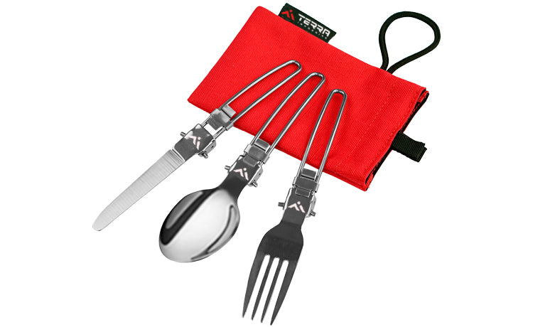 Load image into Gallery viewer, Terra Incognita Fold Set (TI-FOLDSET) Cutlery Set - id-1312