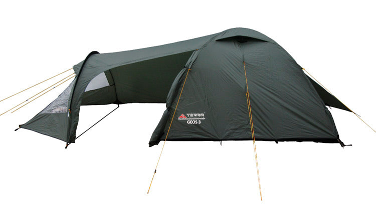 Load image into Gallery viewer, Geos 3 Three-Season Family Tent with XL Front Vestibule and Windows - Spacious 3-4 Person Design for Comfort Camping