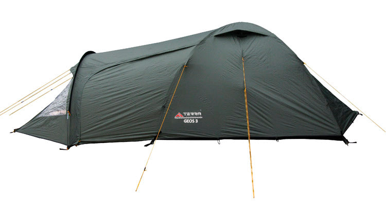 Load image into Gallery viewer, Geos 3 Three-Season Family Tent with XL Front Vestibule and Windows - Spacious 3-4 Person Design for Comfort Camping