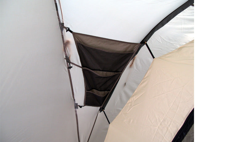 Load image into Gallery viewer, Grand 5 Family Camping Tent with Convertible Vestibule and Dual Entrances for Extended Outdoor Adventures