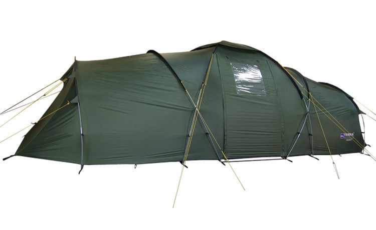 Load image into Gallery viewer, Grand 8 Spacious 8-10 Person Family Camping Tent with High Vestibule for Three-Season Use - Perfect for Extended Outdoor Living