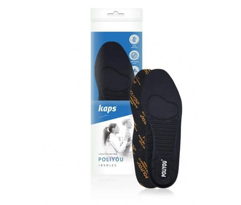 Load image into Gallery viewer, Antibacterial Gel Insoles with Odor Control | Kaps Poliyou Comfort Shoe Insoles