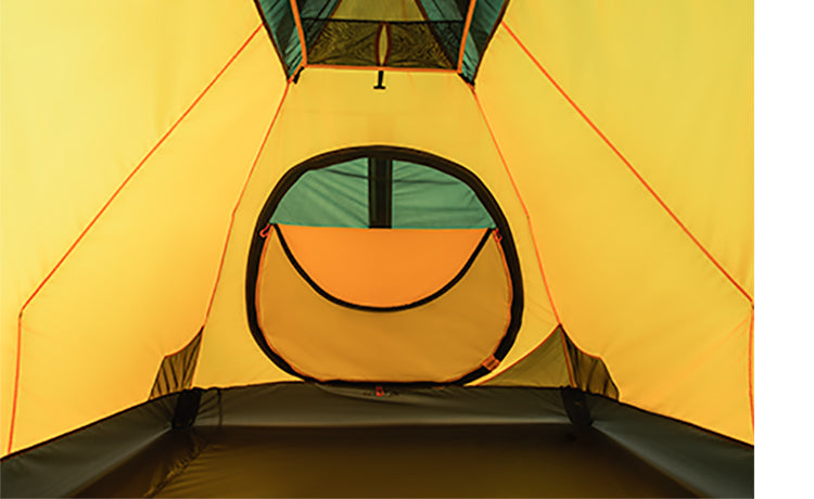 Load image into Gallery viewer, Ksena 2/2 Alu All-Season Tent with Dual Entrances and Choice of Fiberglass or Aluminum Frame for Camping Adventures