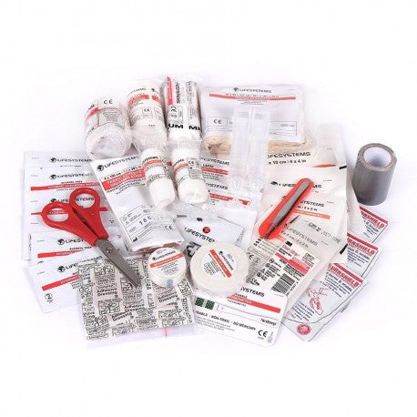 Load image into Gallery viewer, Camping First Aid Kit 40 Pieces Waterproof Zipper Hiking | Lifesystems