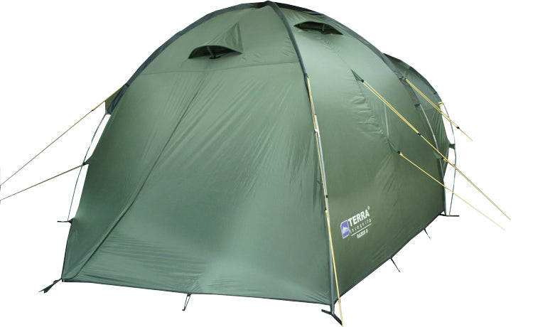 Load image into Gallery viewer, Oazis 5 Three-Season Family Tent with Spacious Vestibule and Modular Design for Extended Camping Adventures
