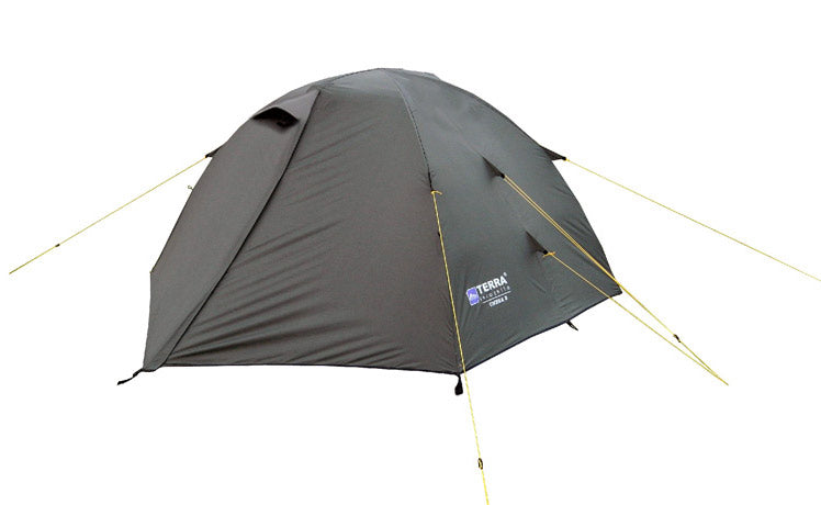 Load image into Gallery viewer, Omega 2 All-Season Double-Wall Tent with Dual Vestibules and Fiberglass Frame for Year-Round Camping