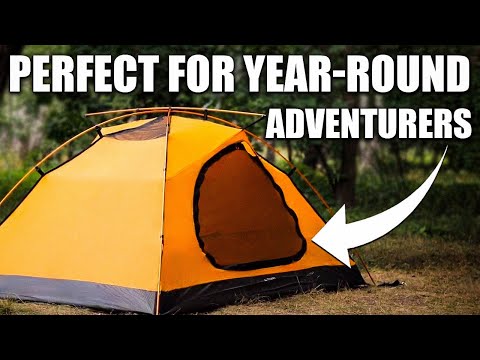 Load and play video in Gallery viewer, Mirage 2/2 Alu All-Season Tent with Dual Vestibules and Snow Skirt - Available with Aluminum or Fiberglass Frame for 2-3 Person Camping