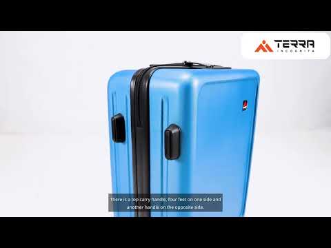 Load and play video in Gallery viewer, Bunker S/S+/M Polycarbonate Luggage Series with TSA Lock and 360° Wheels - Available in Carry-on and Check-in Sizes for Smart Travel