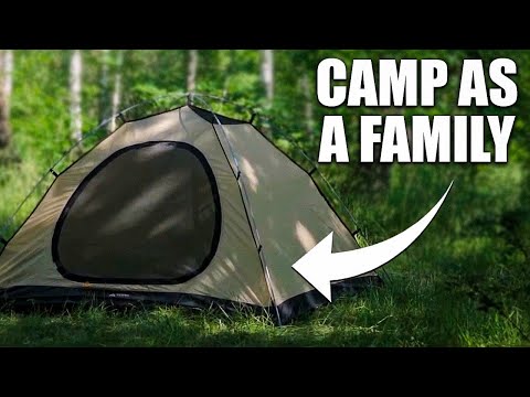 Load and play video in Gallery viewer, Geos 3 Three-Season Family Tent with XL Front Vestibule and Windows - Spacious 3-4 Person Design for Comfort Camping