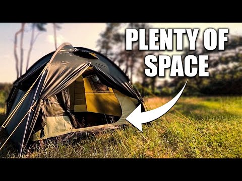 Load and play video in Gallery viewer, Olympia 4 all-weather family camping tent review and video guide