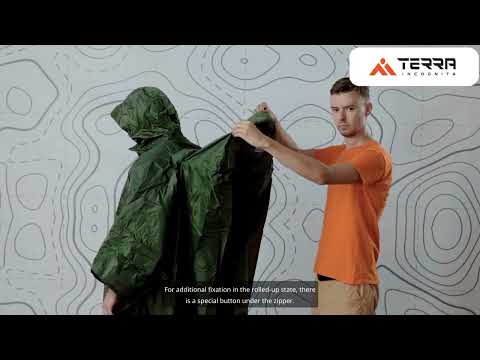 Load and play video in Gallery viewer, CapeBag Backpack-Compatible Waterproof Rain Poncho with Storage Bag - S/M, L/XL, 2XL/3XL