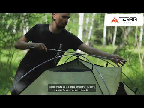 Load and play video in Gallery viewer, Camping Tent for 3 Persons, Family All-Season Dual Entrances – Omega 3