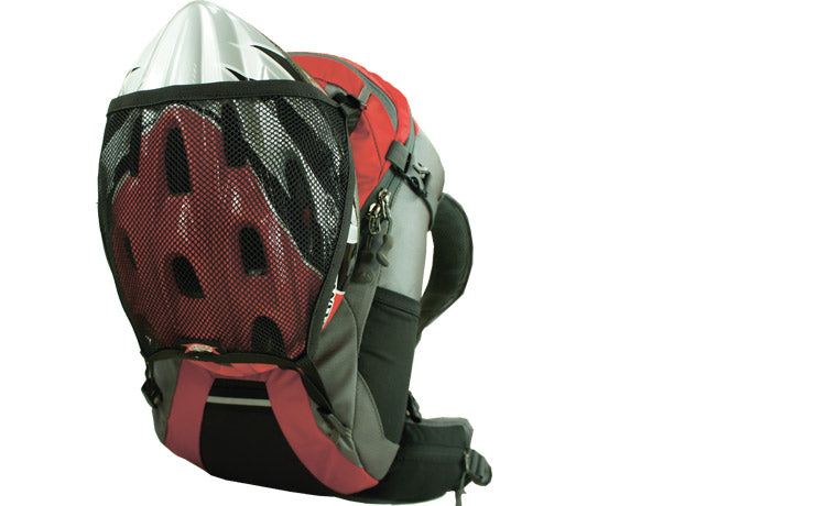 Load image into Gallery viewer, Backpack for Cycling 12L / 18L, Biking Pack with Helmet Attachment – Racer