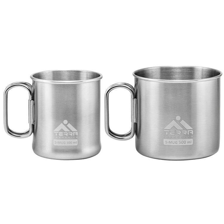 Load image into Gallery viewer, Camping Mug Stainless Steel Foldable Handles 10/17 fl oz | S-Mug