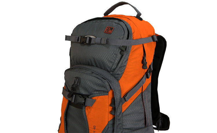 Load image into Gallery viewer, Snow-Tech Technical Backpack Series - All-Season 30/40L Pack with 3D EVS System, Snowboard/Ski Carry, and H2O Bladder Compatibility