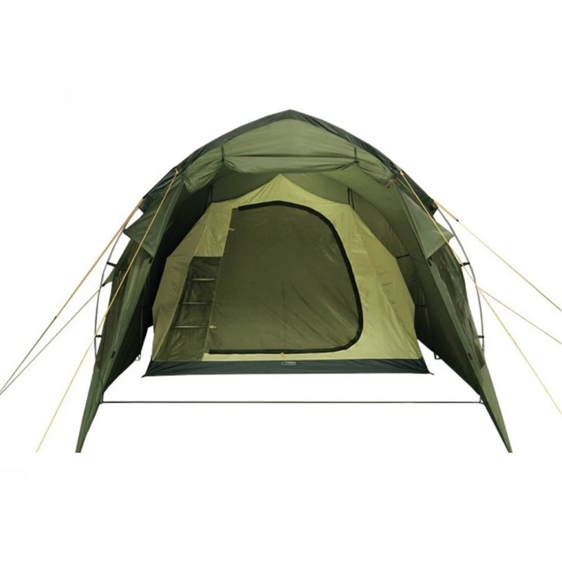 Load image into Gallery viewer, Front view of Terra Incognita Camp 4 tunnel tent showing inner sleeping area