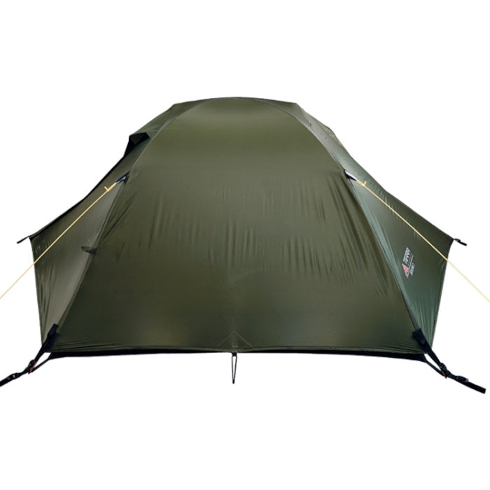 Load image into Gallery viewer, SkyLine 2 ultralight tent on a mountain ridge with alpine peaks view