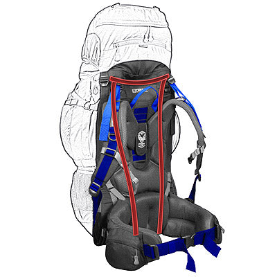 Load image into Gallery viewer, Trial Series Professional Expedition Backpack - Premium 55-90L Packs with V-VAR Frame System for Technical Climbing and High Altitude Adventures