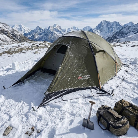 4-person tents, camping and expedition