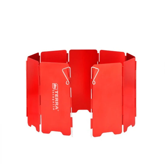 Camping Stove Windshield Anodized Aluminum Windstop L8 S9 Models | Terra Incognita