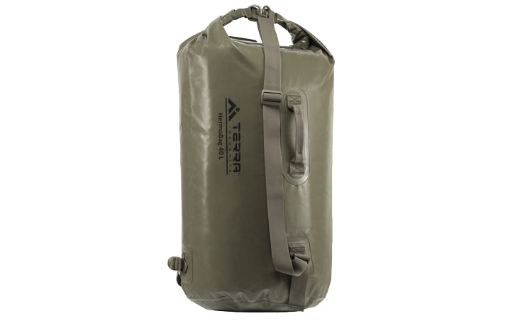 Load image into Gallery viewer, Hermobag Waterproof Dry Bag with Removable Backpack Straps - Available in 40L/60L/80L/100L/120L for Water Sports and Adventure
