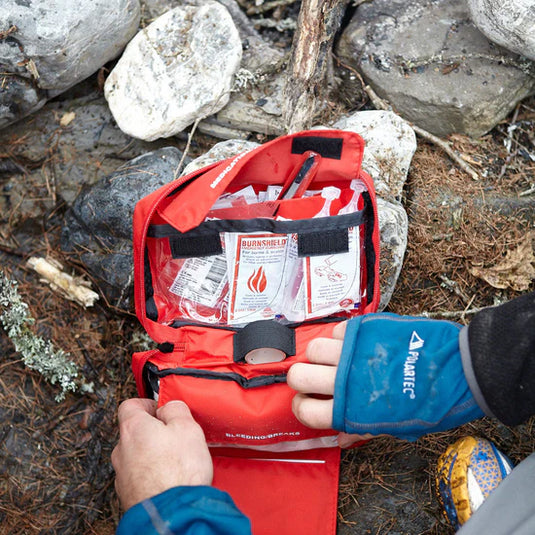Camping First Aid Kit 40 Pieces Waterproof Zipper Hiking | Lifesystems