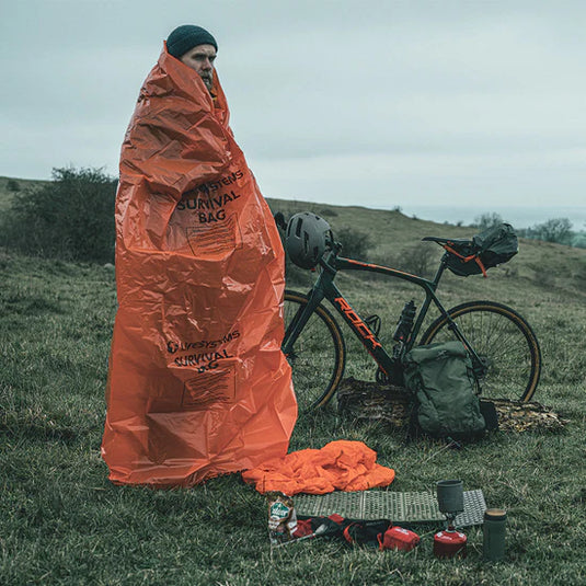 Survival Bag - Reusable Thermal Bivvy for 1-2 Persons | Lifesystems Mountain