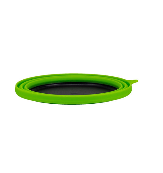 Sil Bol 550 Collapsible Silicone Camping Bowl with Cutting Board Base for Outdoor Adventures