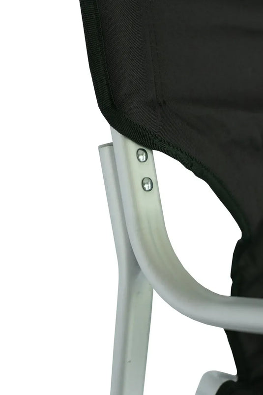 Folding Camp Chair Tramp Delux with Integrated Side Table & Aluminum Frame for Enhanced Outdoor Comfort