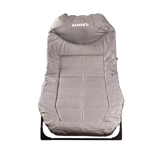Ranger Comfort Convertible Camp Cot with 6-Position Backrest & Padded Mattress