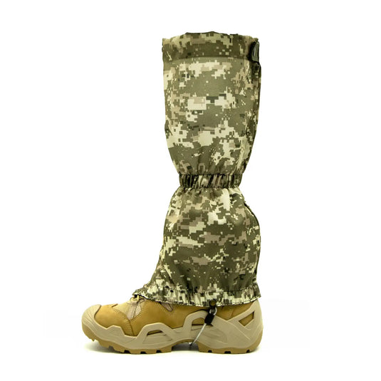 TacLine Compact Tactical Gaiters with Transport Pouch for Military Field Operations