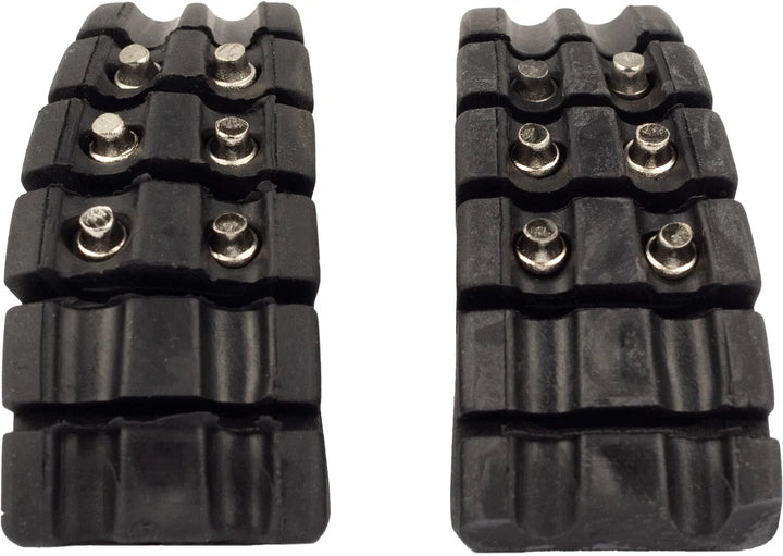 Load image into Gallery viewer, Tip Covers (Pair) - Ice and Snow Traction | Tramp Spiked Nordic Walking
