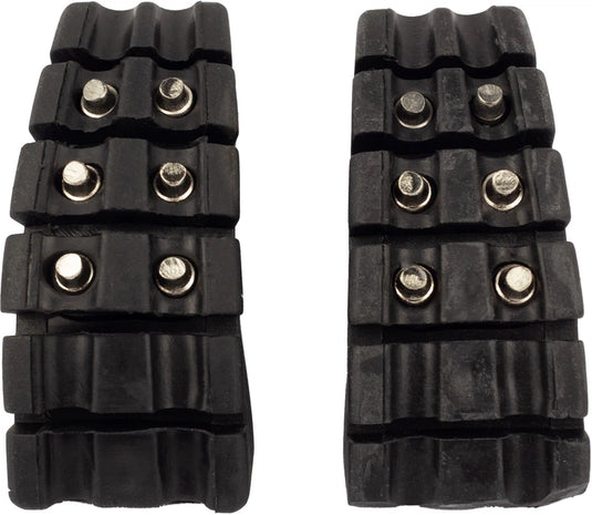 Tip Covers (Pair) - Ice and Snow Traction | Tramp Spiked Nordic Walking