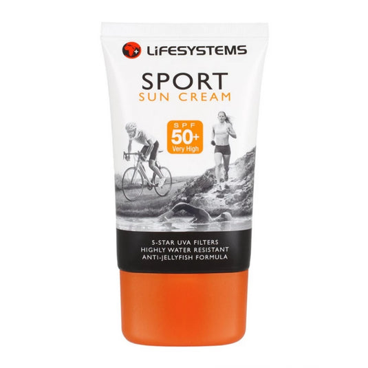 Sunscreen SPF50 Water Resistant Jellyfish Repellent Sport SUN Cream | Lifesystems